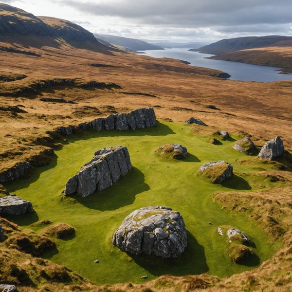 How to find a guided tour of prehistoric sites in the Scottish Highlands?